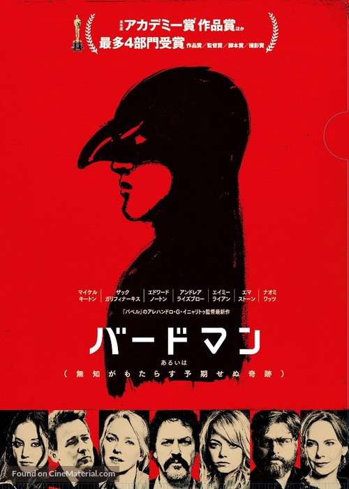 Birdman or (The Unexpected Virtue of Ignorance) - Japanese Movie Poster