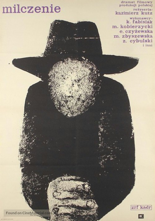 Milczenie - Polish Movie Poster