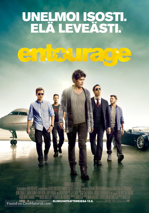 Entourage - Finnish Movie Poster