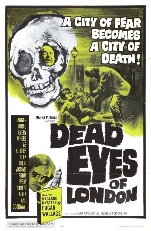 Die toten Augen von London - Movie Poster