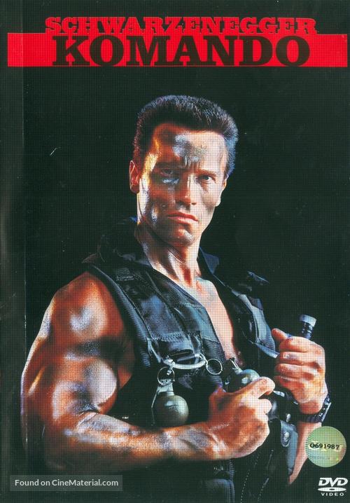 Commando - Czech DVD movie cover