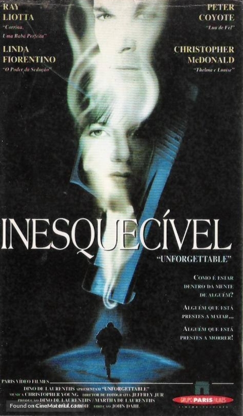 Unforgettable - Brazilian VHS movie cover