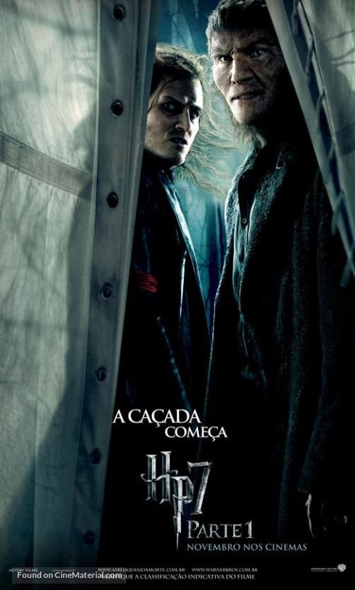 Harry Potter and the Deathly Hallows - Part 1 - Brazilian Movie Poster