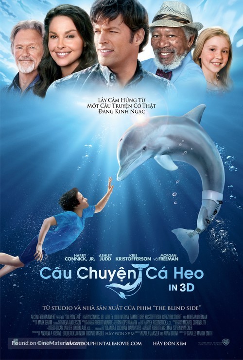 Dolphin Tale - Vietnamese Movie Poster