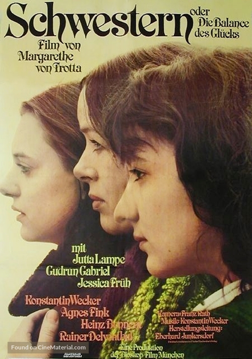 Schwestern oder Die Balance des Gl&uuml;cks - German Movie Poster