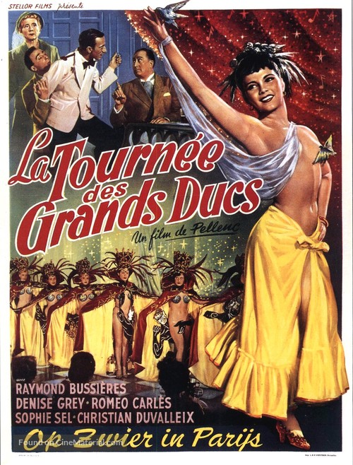 Tourn&egrave;e des grands Ducs, La - Belgian Movie Poster