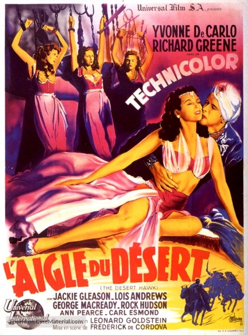 The Desert Hawk - French Movie Poster