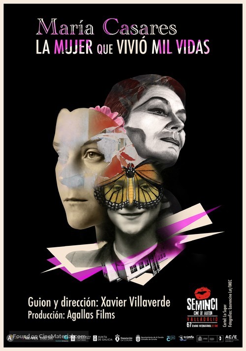Mar&iacute;a Casares: a muller que viviu mil vidas - Spanish Movie Poster