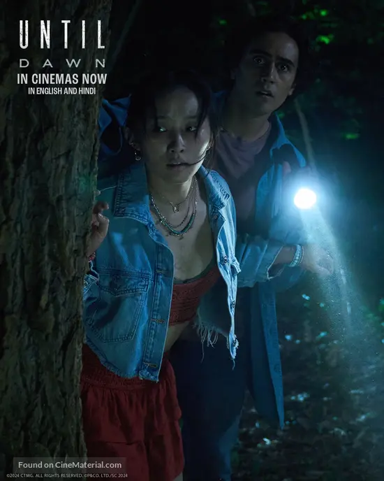 Until Dawn - Indian poster