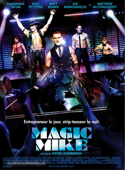 Magic Mike - French Movie Poster