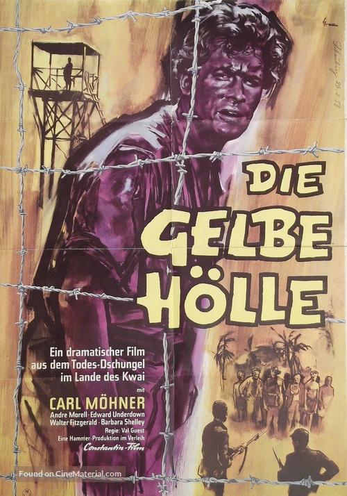 The Camp on Blood Island - German Movie Poster