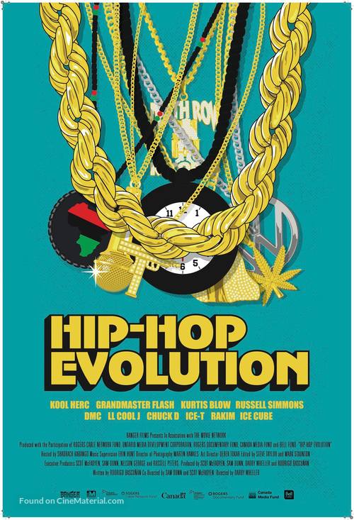 Hip-Hop Evolution - Canadian Movie Poster