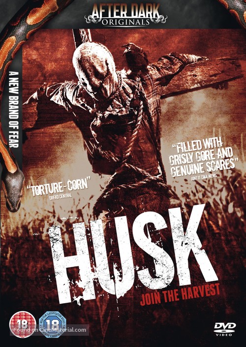 Husk - British DVD movie cover