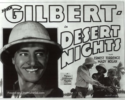 Desert Nights - Theatrical movie poster