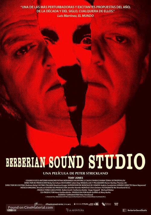 Berberian Sound Studio - Spanish Movie Poster