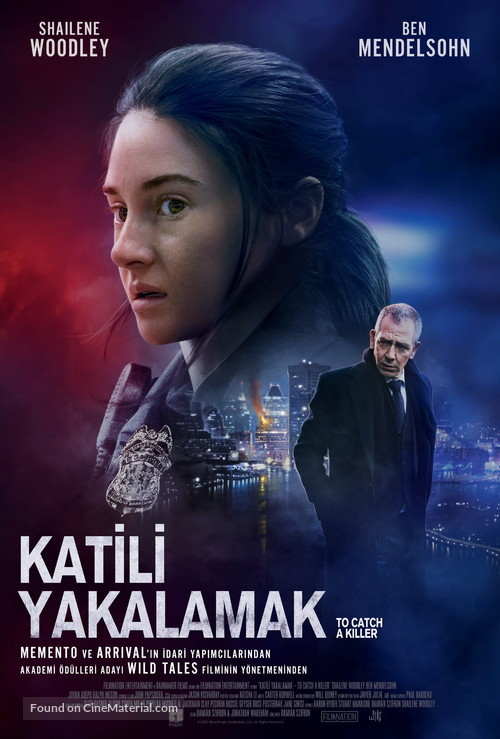 To Catch a Killer - Turkish Movie Poster