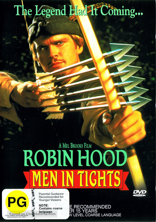 Robin Hood: Men in Tights - New Zealand DVD movie cover