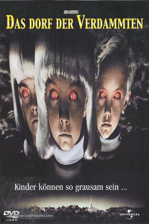 Village of the Damned - German DVD movie cover