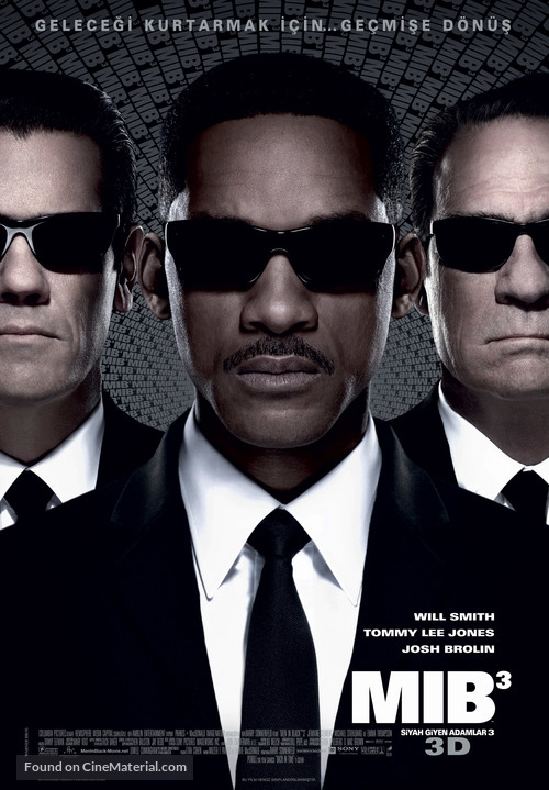 Men in Black 3 - Turkish Movie Poster