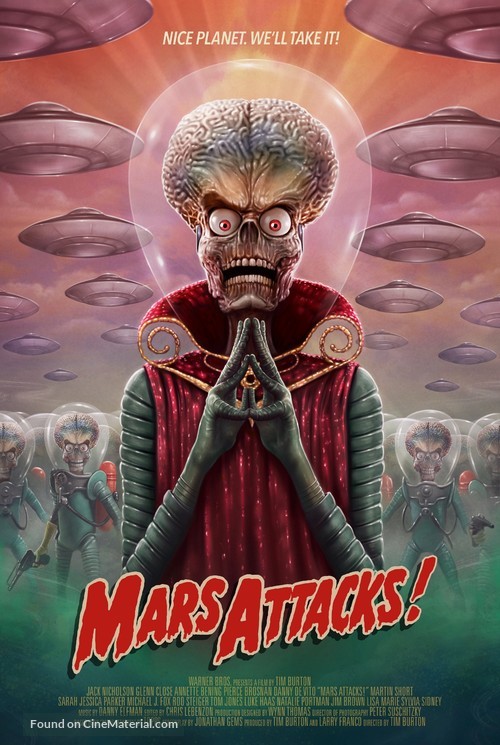 Mars Attacks! - Australian poster