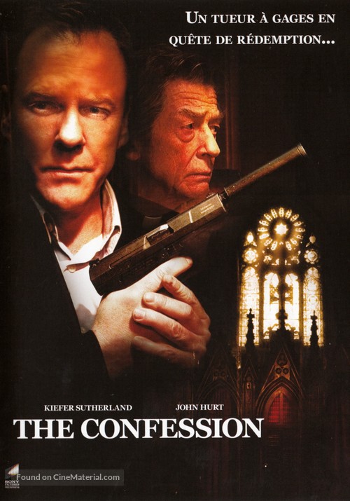 &quot;The Confession&quot; - French DVD movie cover