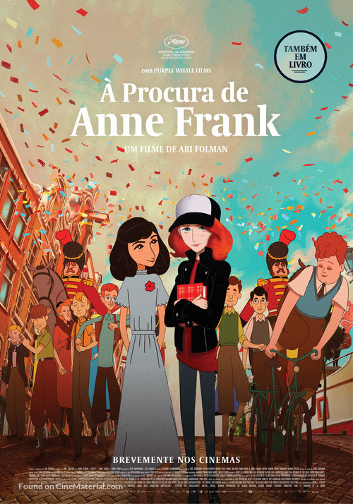 Where Is Anne Frank - Portuguese Movie Poster