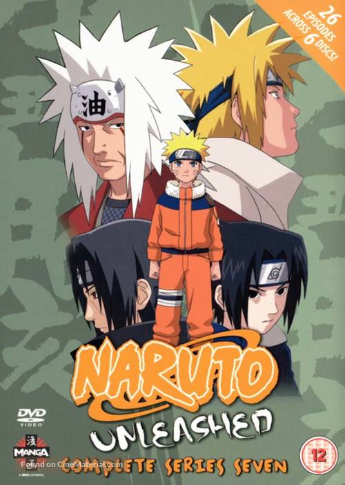 &quot;Naruto&quot; - British DVD movie cover