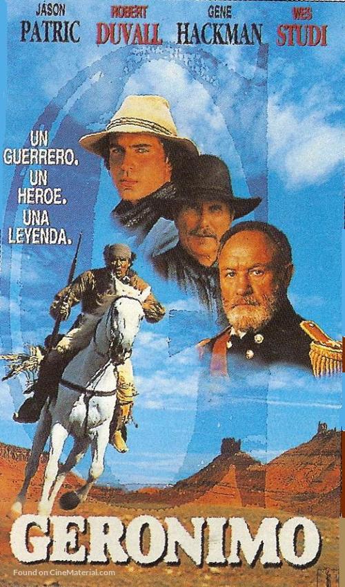 Geronimo: An American Legend - Argentinian Movie Cover