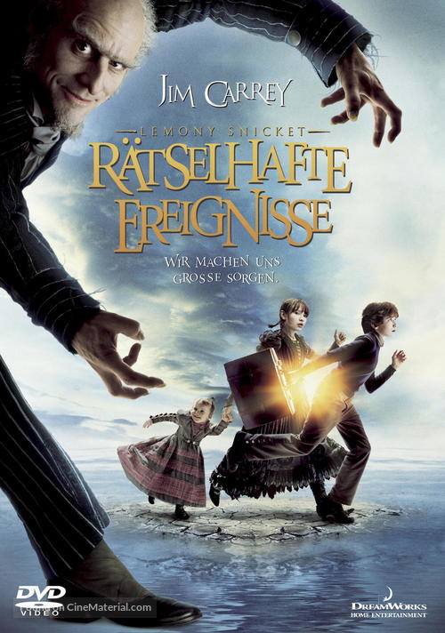 Lemony Snicket&#039;s A Series of Unfortunate Events - German DVD movie cover
