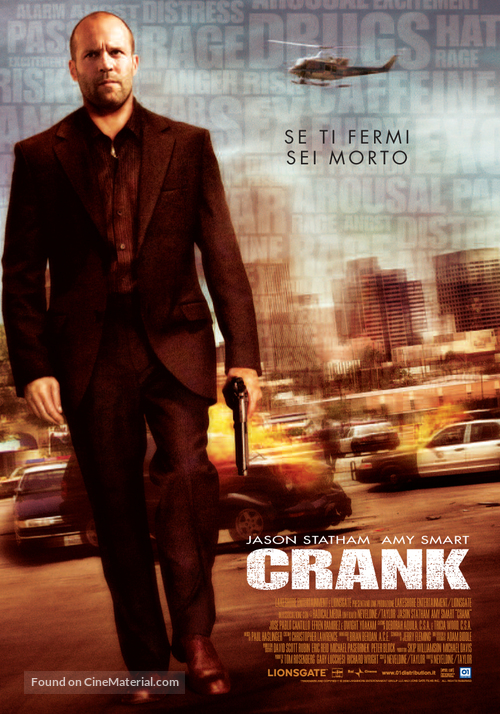 Crank - Italian Movie Poster