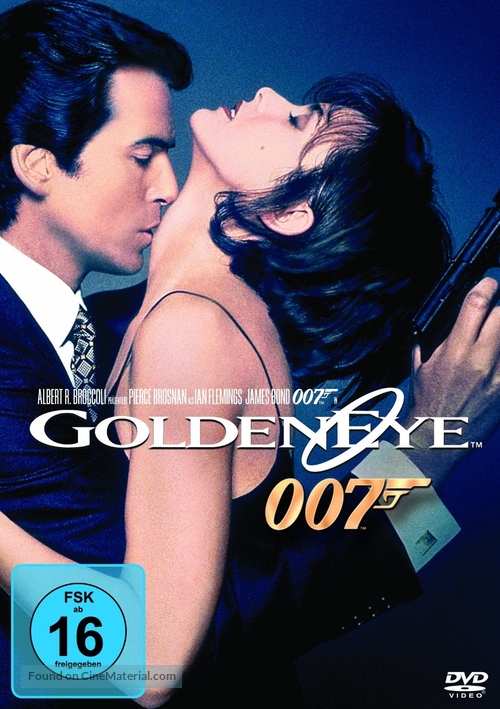 GoldenEye - German DVD movie cover