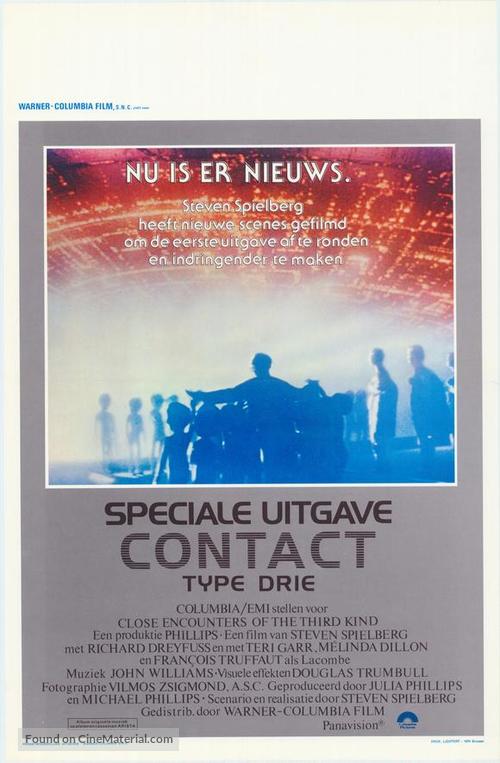 Close Encounters of the Third Kind - Dutch Movie Poster