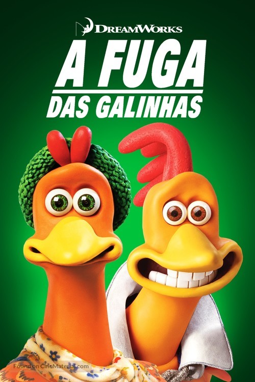 Chicken Run - Brazilian Movie Cover