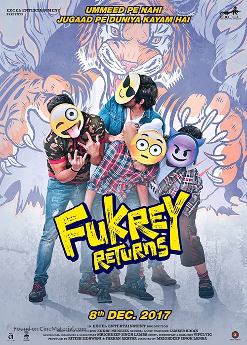 Fukrey Returns - Indian Movie Poster