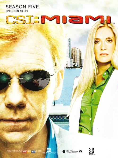 &quot;CSI: Miami&quot; - German DVD movie cover