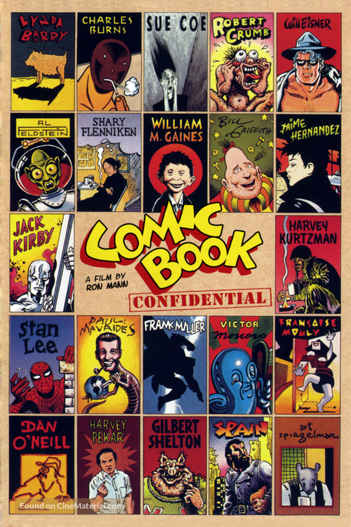 Comic Book Confidential - DVD movie cover