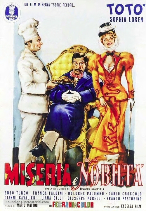 Miseria e nobilt&agrave; - Italian Movie Poster