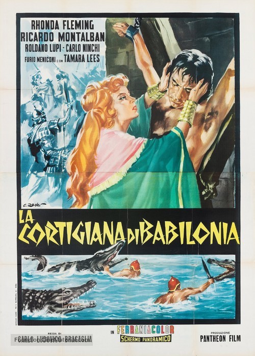 Cortigiana di Babilonia - Italian Movie Poster