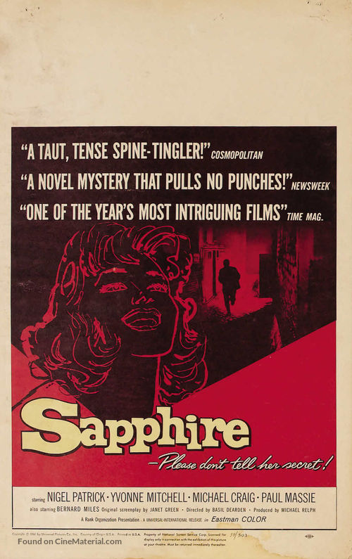 Sapphire - Movie Poster