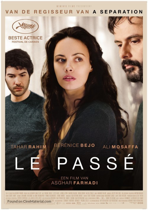 Le Pass&eacute; - Dutch Movie Poster