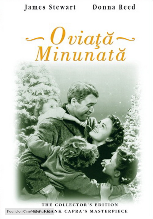 It&#039;s a Wonderful Life - Romanian DVD movie cover