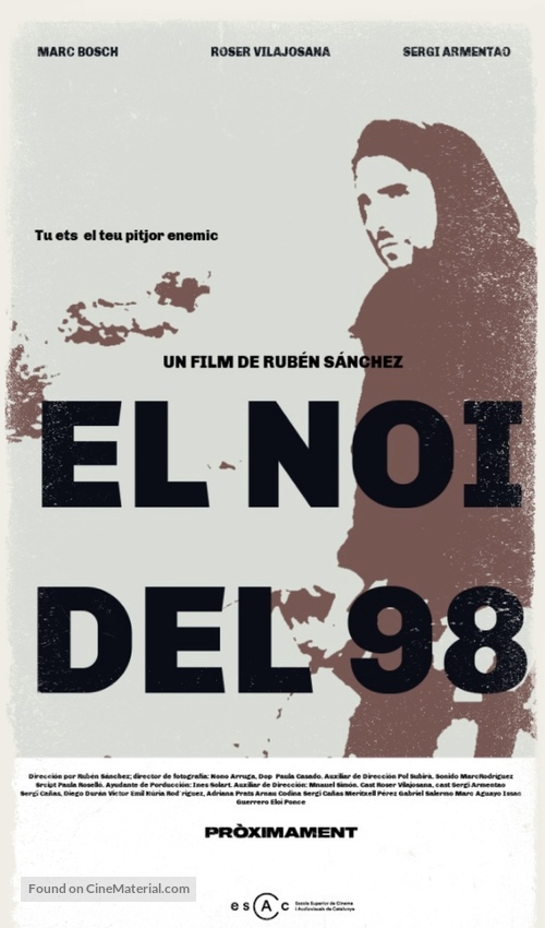 El chico del 98 - Spanish Movie Poster