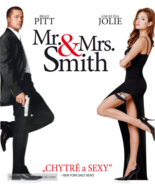 Mr. &amp; Mrs. Smith - Czech Movie Poster