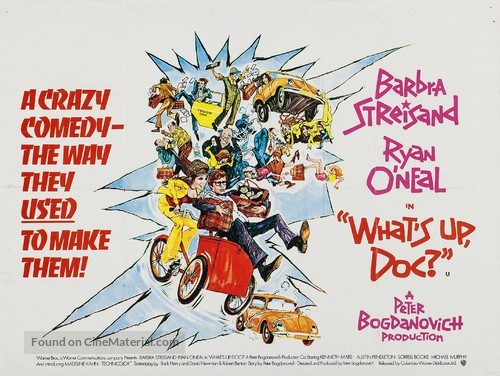 What&#039;s Up, Doc? - British Movie Poster