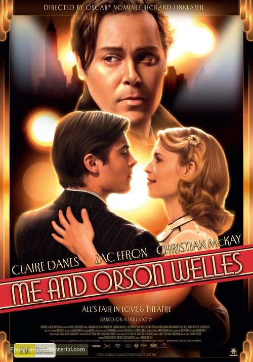 Me and Orson Welles - Australian Movie Poster