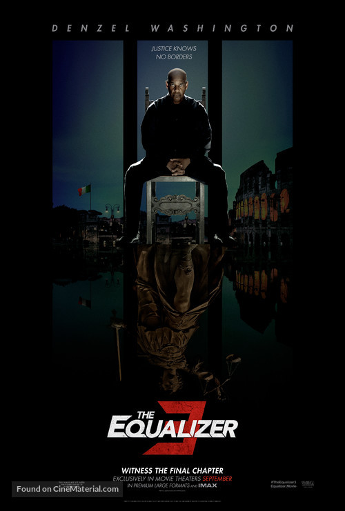 The Equalizer 3 - Movie Poster