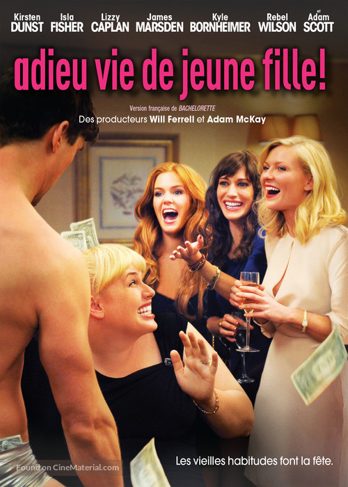 Bachelorette - Canadian DVD movie cover