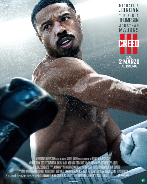 Creed III - Italian Movie Poster