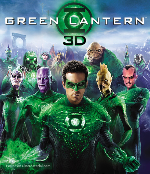 Green Lantern - Czech Blu-Ray movie cover