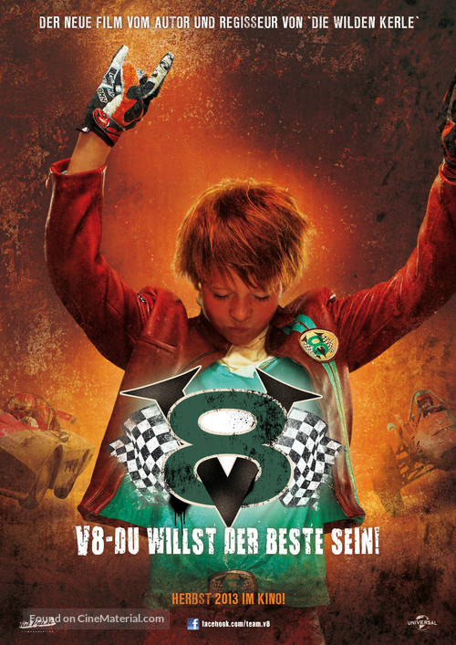 V8 - Du willst der Beste sein - German Movie Poster